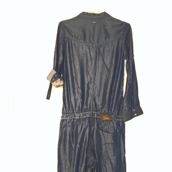 G-Star Raw Silky-Soft Denim Jumpsuit Size M - Picture 10 of 14